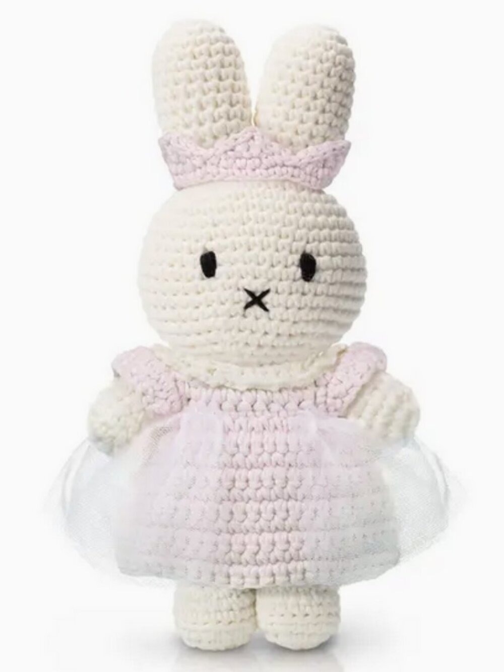 Miffy in Princess Dress Crochet Doll